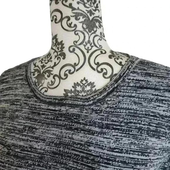 Aritzia Wilfred Blanchard Sweater Cashmere Silk Blend Black White Marl Women's S - Picture 5 of 10